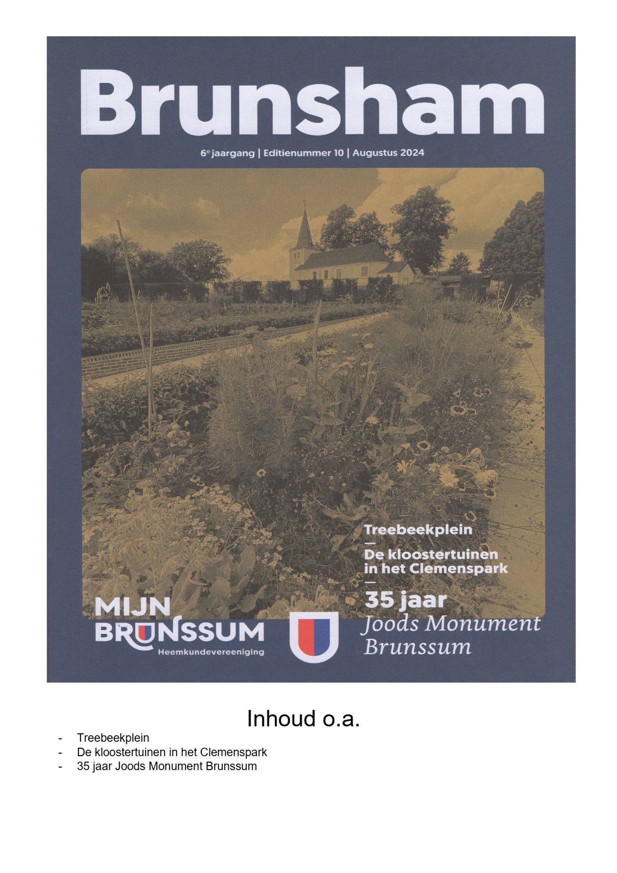 Brunsham magazine augustus 2024