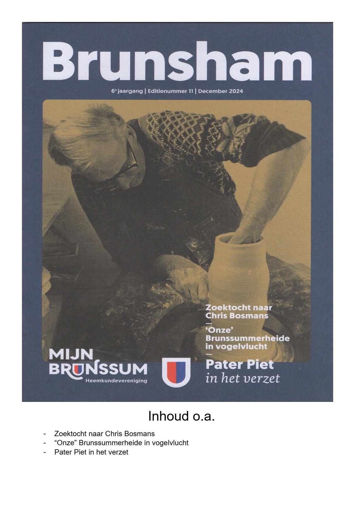 Brunsham magazine december 2024